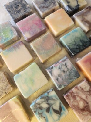 Bar Soap Loofah – Exfoliating Soap Pouch