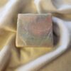 CottonCandy2 soap bar with pastel rainbow swirls