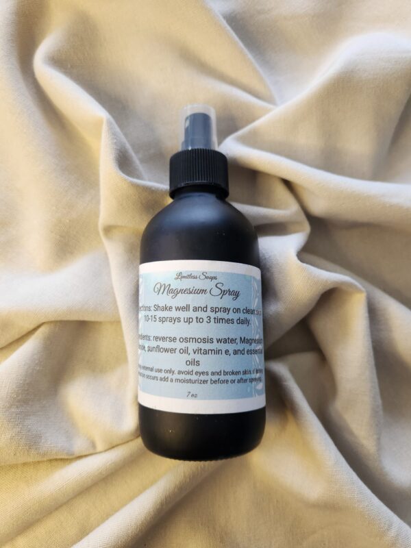 7 ounce spray bottle with product label