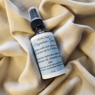 1.5 ounce spray bottle with product label