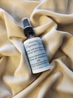 1.5 ounce spray bottle with product label