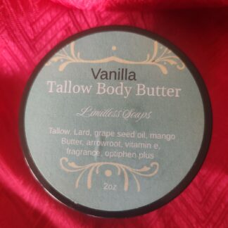 2 ounce salve container with product label