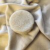 pale colored shampoo bar
