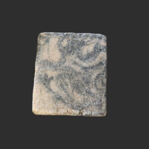 soap bar with swirls of gray