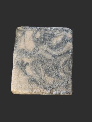 soap bar with swirls of gray